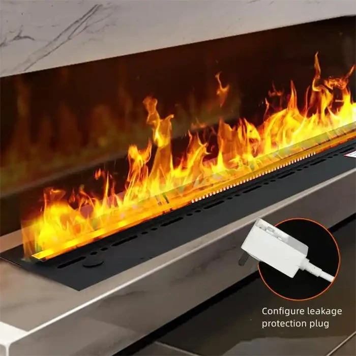 3D Steam Atomization Fireplace