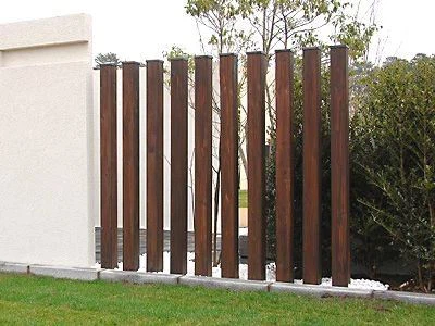 Corten Steel Frame Wall Partition