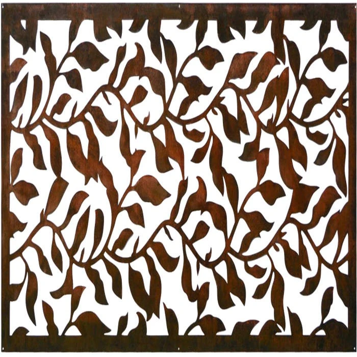 Corten Steel Indoor Decorative Screen Panel