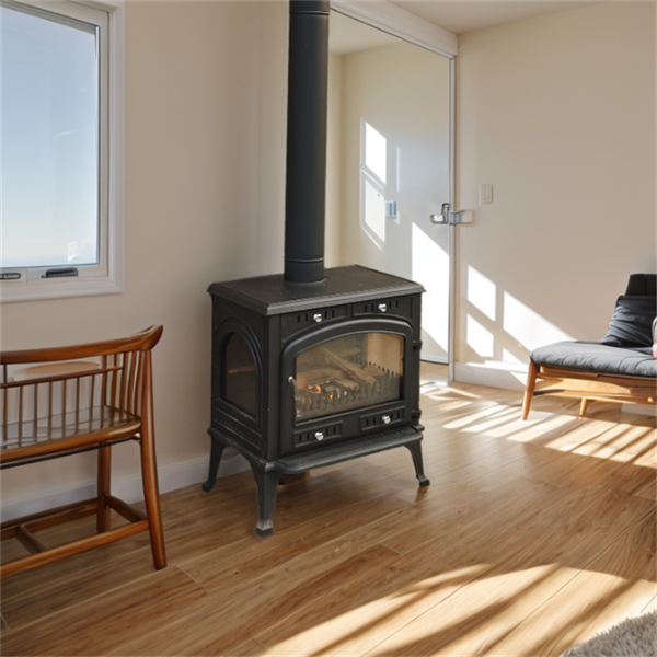 Wood Pellet Cast Iron Fireplace