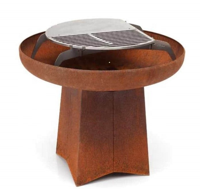 Charcoal BBQ Grill Kitchen Fire Pit