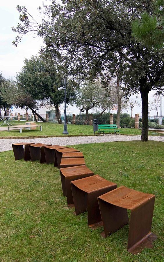 Decorative Corten Steel Planters factory