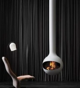 Hanging Fireplace Steel Fireplace Core factory
