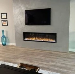 High Quality Multi Color Fireplace factory