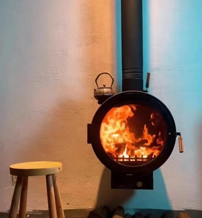Multifunctional Wall Mounted Fireplace Tire Fireplace